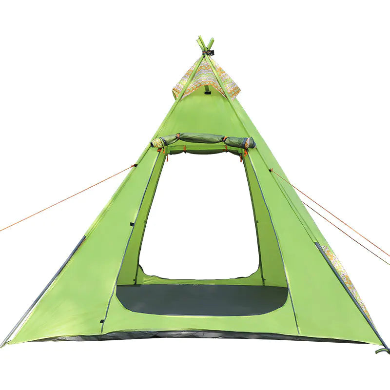 Outdoor Camping Tent with Windproof and Waterproof Design