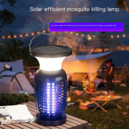 Solar Mosquito Lamp for Outdoor Camping and Gardens