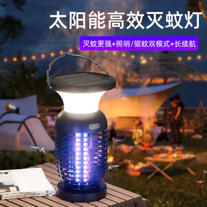 Solar Mosquito Lamp for Outdoor Camping and Gardens