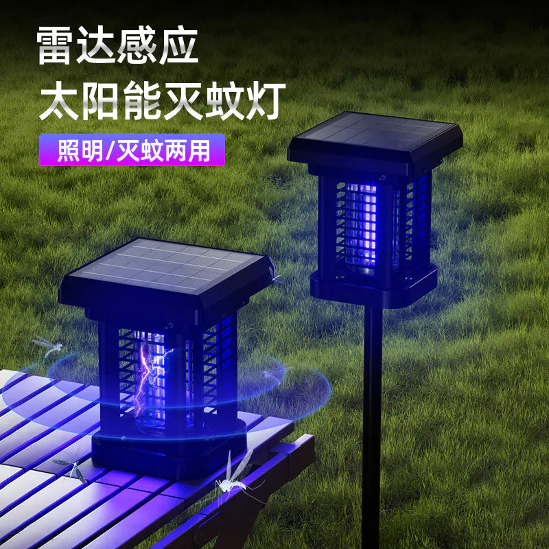 Solar Mosquito Lamp for Outdoor Camping and Gardens