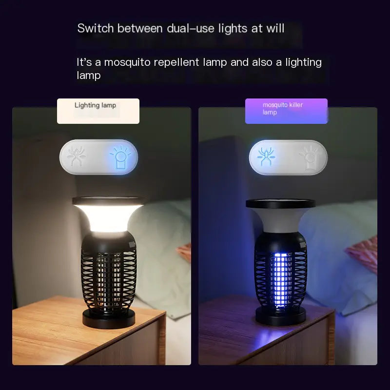 Solar Mosquito Lamp for Outdoor Camping and Gardens